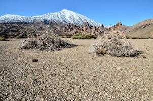 Scenic mountain landscape photo