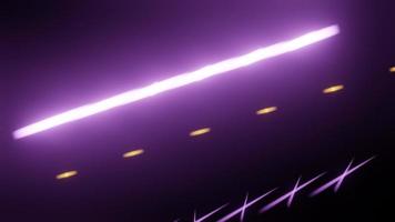 orange purple light streaks, bright neon rays, transfer data network, stage screen background concept. video