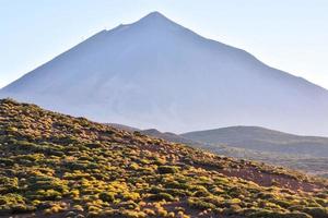 Scenic mountain landscape photo