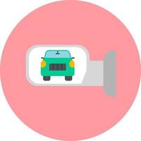 Side Mirror Vector Icon