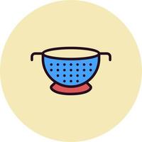 Colander Vector Icon