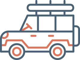 Safari car Vector Icon