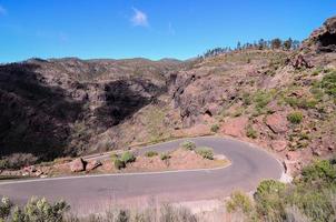 Road in the countryside photo