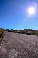 Road in the countryside photo