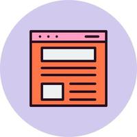 Blog Vector Icon