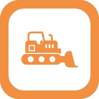 BullDozer Vector Icon