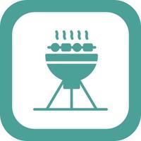 icono de vector de barbacoa