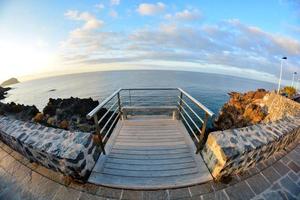 Scenic coastal view photo