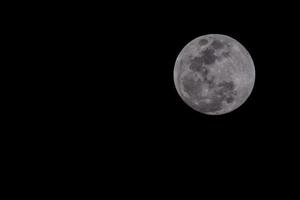 Full moon at night photo