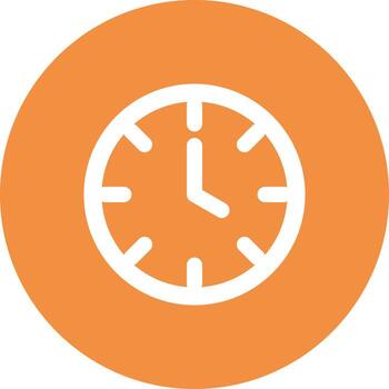 icono de vector de reloj