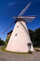 Traditional windmill in summer photo