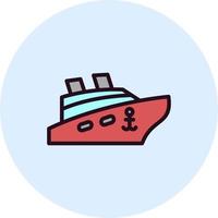 Ship Vector Icon