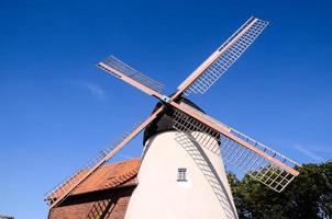 Old wind propeller photo