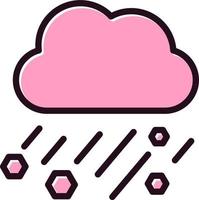 Hail Vector Icon