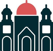 Badshahi Mosque Vector Icon