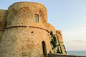 White stone castle photo