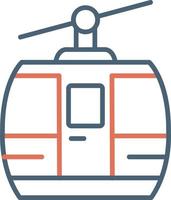 Cable Car Vector Icon