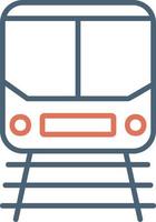 icono de vector de tren