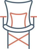 Camping Chair Vector Icon