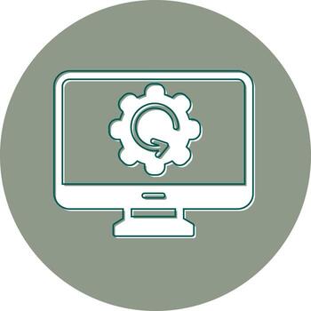 Data Processing Vector Icon