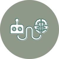 Reboot brain Vector Icon