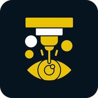 Laser Surgery Vector Icon Design