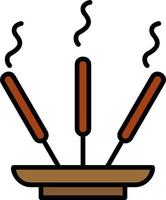 Incense Stick Vector Icon