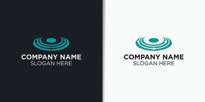 energy source logo design vector, technology logo template vector