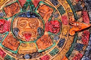 Ornate Mayan Calendar photo