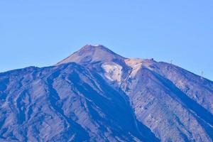 Scenic mountain landscape photo