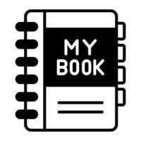 Amazing vector of book in modern style, premium icon