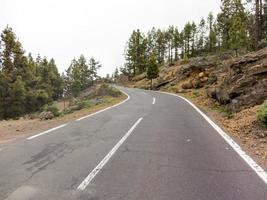 Road in the countryside photo