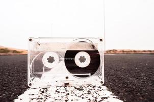 Cassette on the road photo