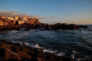 Scenic coastal view photo