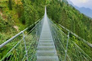 Bridge over the mountain photo