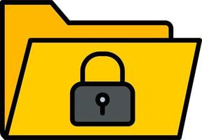 Secure Data Vector Icon