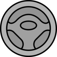 Steering Wheel Vector Icon