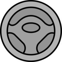 Steering Wheel Vector Icon