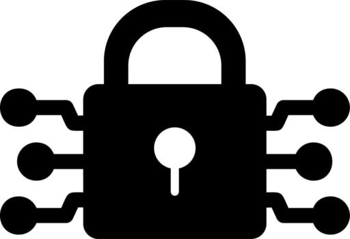 Data encryption Vector Icon