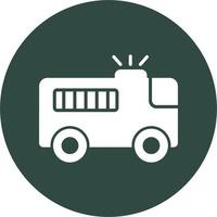 Prison Bus Vector Icon