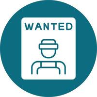 Wanted Vector Icon