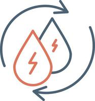 Water Energy Vector Icon