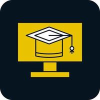 E Learning Vector Icon Design