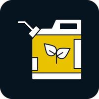 diseño de icono de vector de combustible ecológico