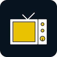 diseño de icono de vector de televisión