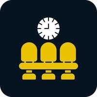 Waiting Room Vector Icon Design