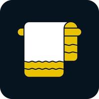 Towel Vector Icon Design