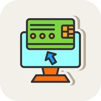 Online Payment Vector Icon Design