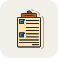 Checklist Vector Icon Design