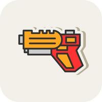 Laser Tag Vector Icon Design